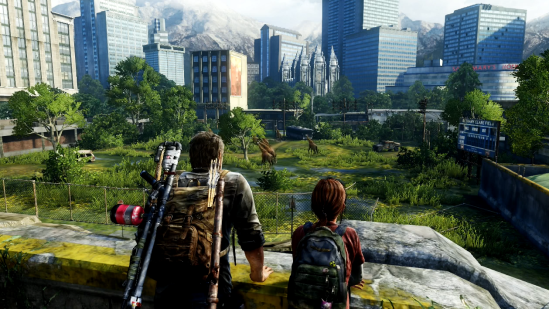 The Last of Us REMASTERED contains super-duper AA along with much improved resolution, HD textures and a further draw distance among many other improved features